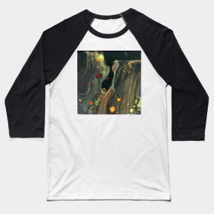 "Toil and Trouble"  acrylic abstract painting. Baseball T-Shirt